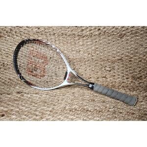Wilson Tennis Racket Titanium Impact Power Bridge Soft Shock Grip L3 4 3/8